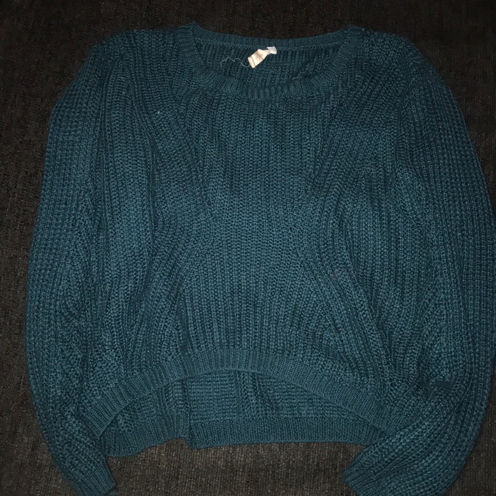 Crop sweater